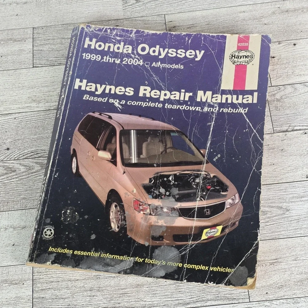 Haynes Repair Manual Book Honda Odyssey 1999-2004 All Models